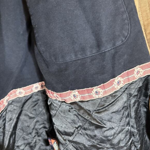 Men's Territory Ahead Chore Coat Barn Jacket Large Pocket Work Olive Green Brown - Picture 5 of 12